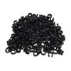 200pcs Mountain Bike Cable C Clamps Housing Hose Guide Clamps for Bicycle Hydraulic Hose Brake Shift Cables