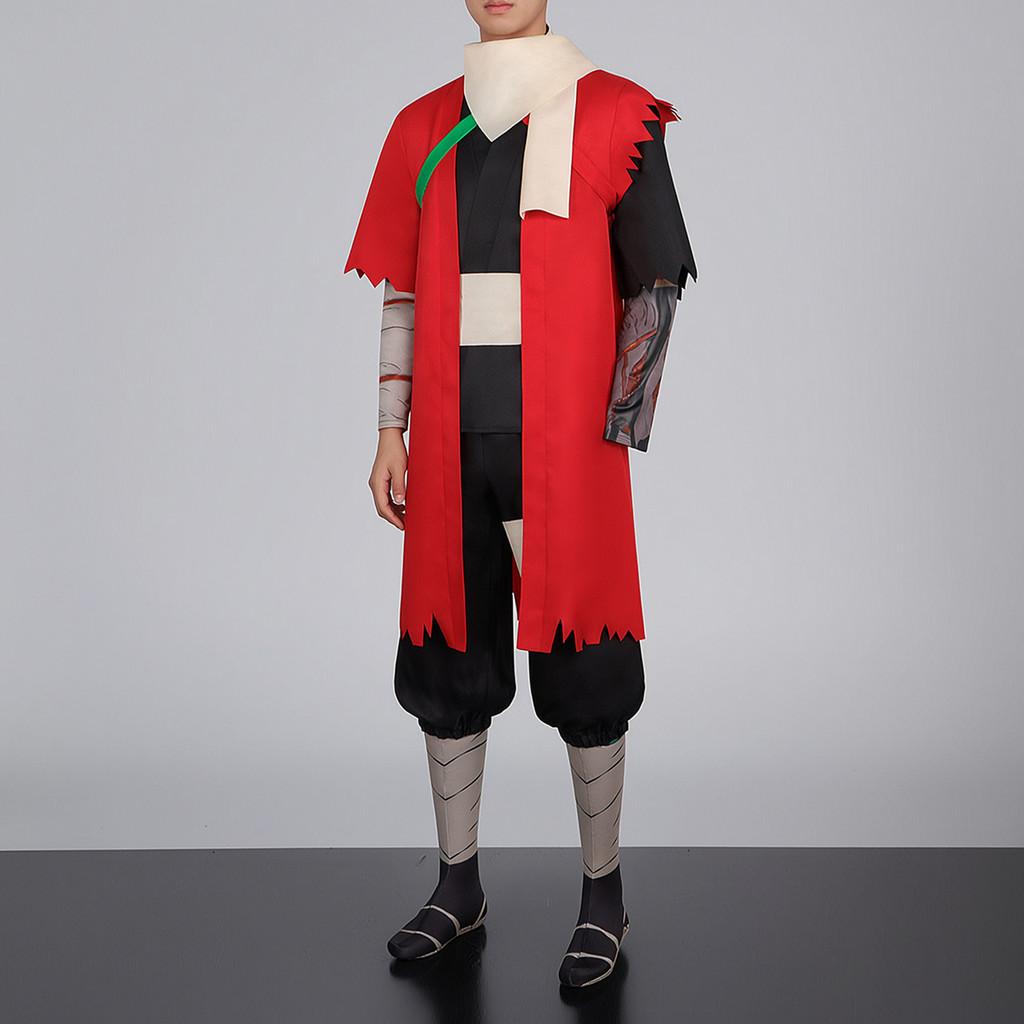 Sekiro No Defeat Cosplay Costume For Anime Gaming Role Play With Uniform Wool For Adult Men