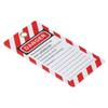 16.4*9.5 cm/6.5*3.7 inches Lockout Tagout Tags Compliance Safety Tags  Out of Service Maintenance