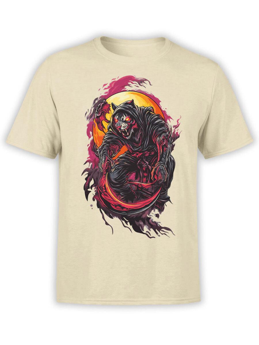 FANTUCCI Tiger T-Shirt Collection | Grim Reaper Tiger T-Shirt | Unisex S разноцветный