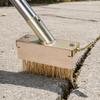 Steel Wire Bristles Weed Remover Solid Wood Handle Scratch Brush Weeding Brush  Yard Cleaning