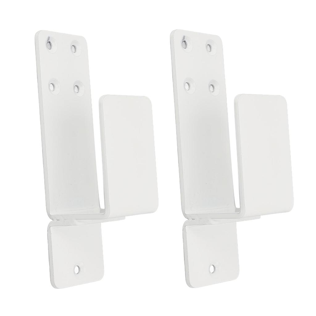 2 STK Dørbarrikadebraketter Åpen stangholder Karbonstål Enkel installasjon U-brakett for garasje