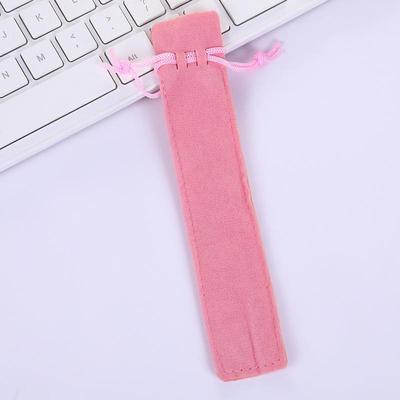 5 Τεμ./σετ Πιο Χοντρή Θήκη Στυλό με Σχοινάκι Βελούδινη Τσάντα Στυλό με Κορδόνι Σύσφιξης Θήκη από Ύφασμα για Αποθήκευση ενός Στυλό Δώρα για Μαθητές