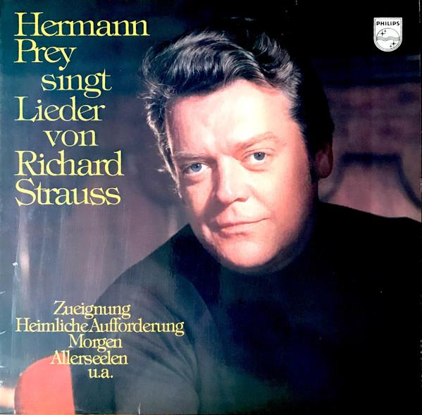 

Грампластинка HERMANN PREY RICHARD STRAUSS Германн Прей поет песни Рихарда Штрауса 6520023 Philips 1976 Германия Классика Б/у