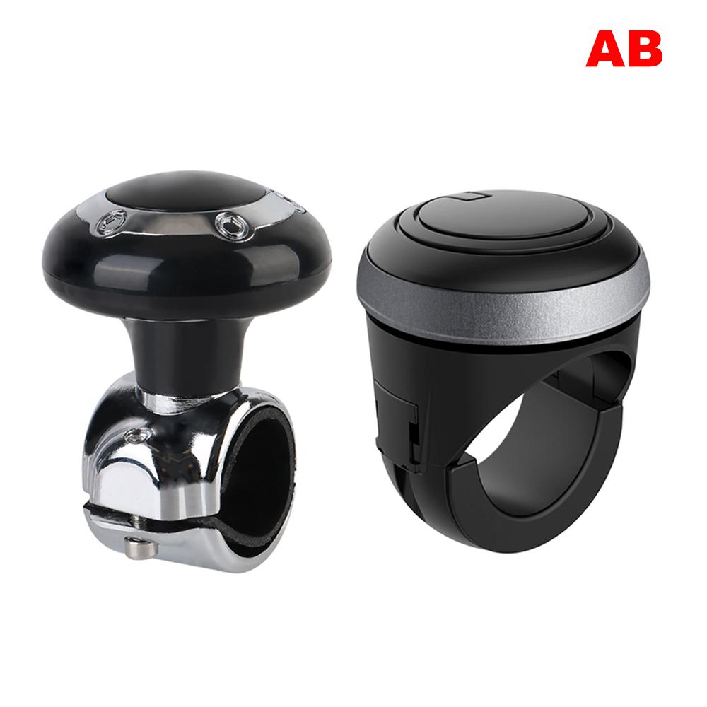 Car Steering Wheel Controller Steering Wheels Booster Hubs Rotary Ball Turning Handle Labor Saving Spinner Knob Kit Universal