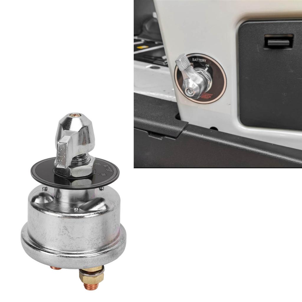 High Current Master Battery Disconnect Switch Rated 300A Instantaneous 1000A for RV Yacht Truck Engi