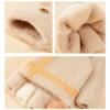Winter gloves for the phone, children's and women's, white