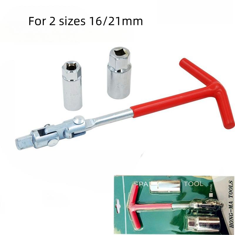 Spark Plug Sleeve T Type 14 16 21 Auto Motorcycle Removal Spark Plug Tool Auto Repair Tool Set