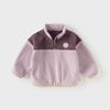 David Bella 2026 Autumn and Winter New Boys' Fleece Sweatshirt Girls' Anti-Static Jacket Kidsren's Class a Top