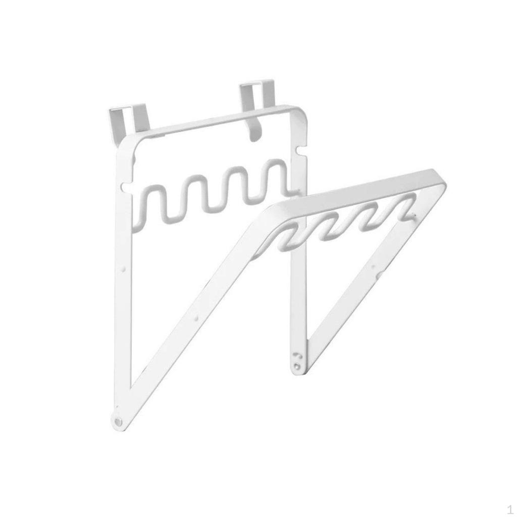 Cabinet Door Garbage Bag Rack Punch Installation over the Trash Holder Space Saving Kitchen