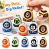 Portable Pet Backpack Keychain Push Button Sensory Toy with Cute Design