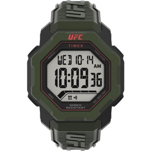 

Timex UFC Men s Knockout 48mm Watch, Green/Digital/Black. Knockout 48mm.