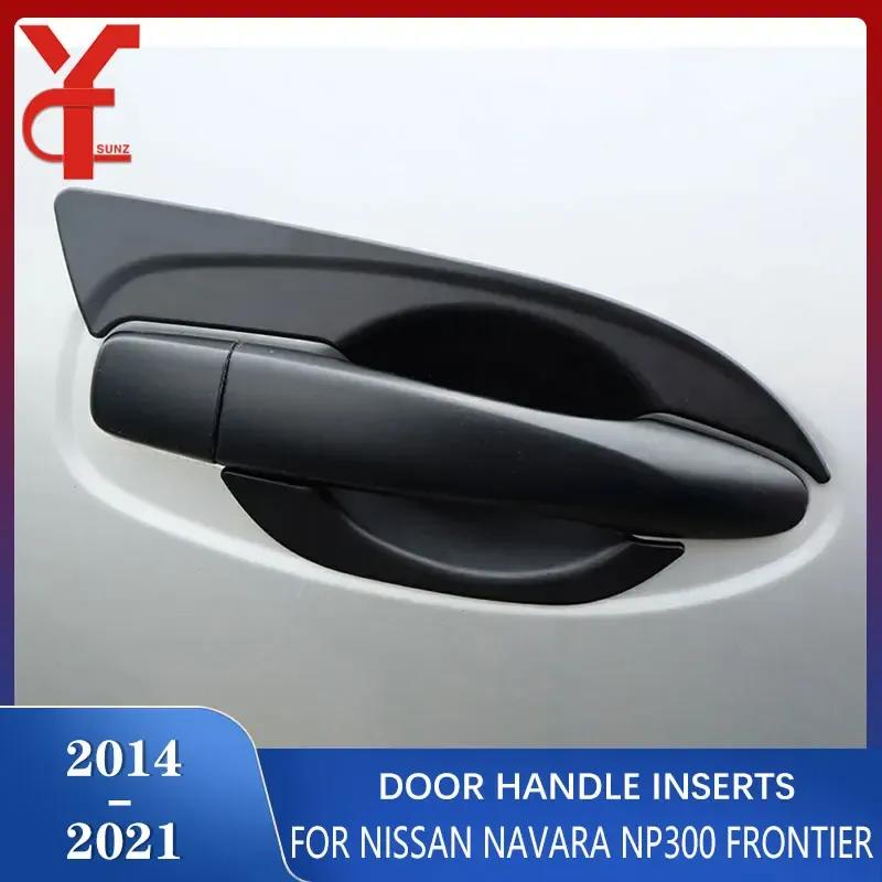 Car Door Ert Handle Bowl Cover For Nissan Navara Np300 Frontier 2014 2015 2016 2017 2018    Accessories YCSUNZ
