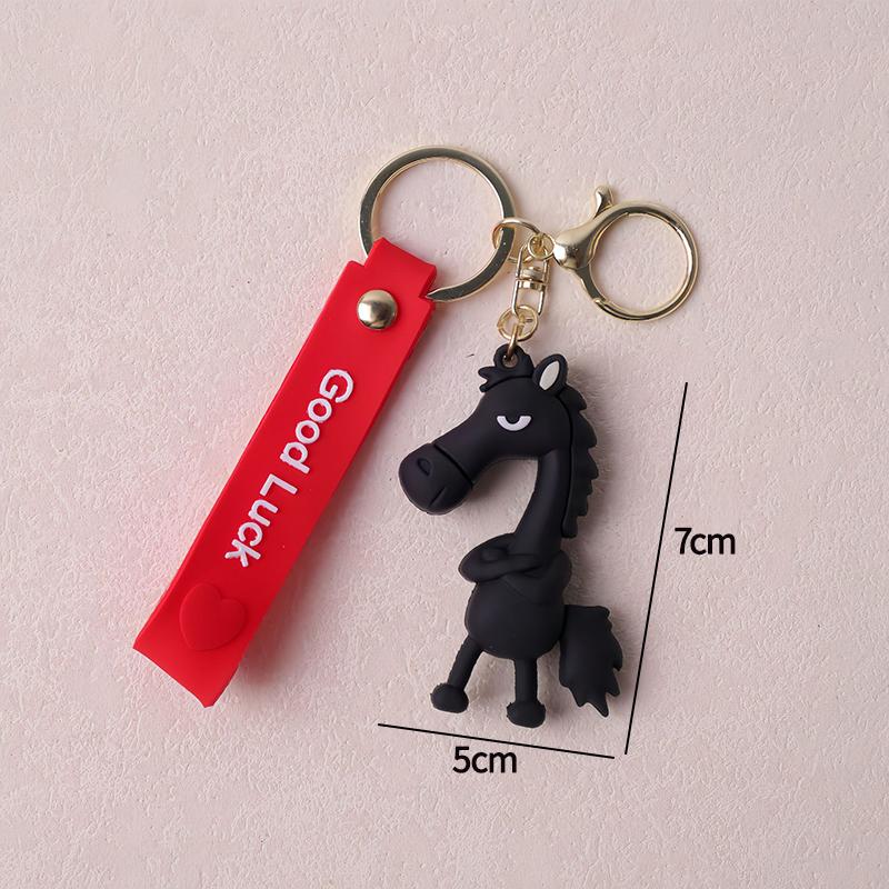 Bew Jahr Pferd Schlüsselanhänger Hängeanhänger Schlüsselanhänger für Tasche Gastgeschenke Chinesisches Neujahrsgeschenke Kawai Pferdeanhänger Agenda 2026