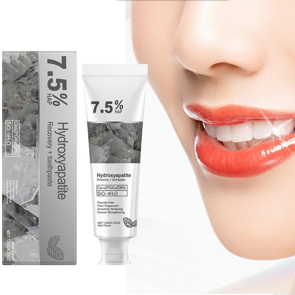 Dentifrice blanchissant à l'hydroxyapatite. Frais. Souffle. Le dentifrice. Le dentifrice. Détachage. Soin dentaire complet 120G*1/2/3