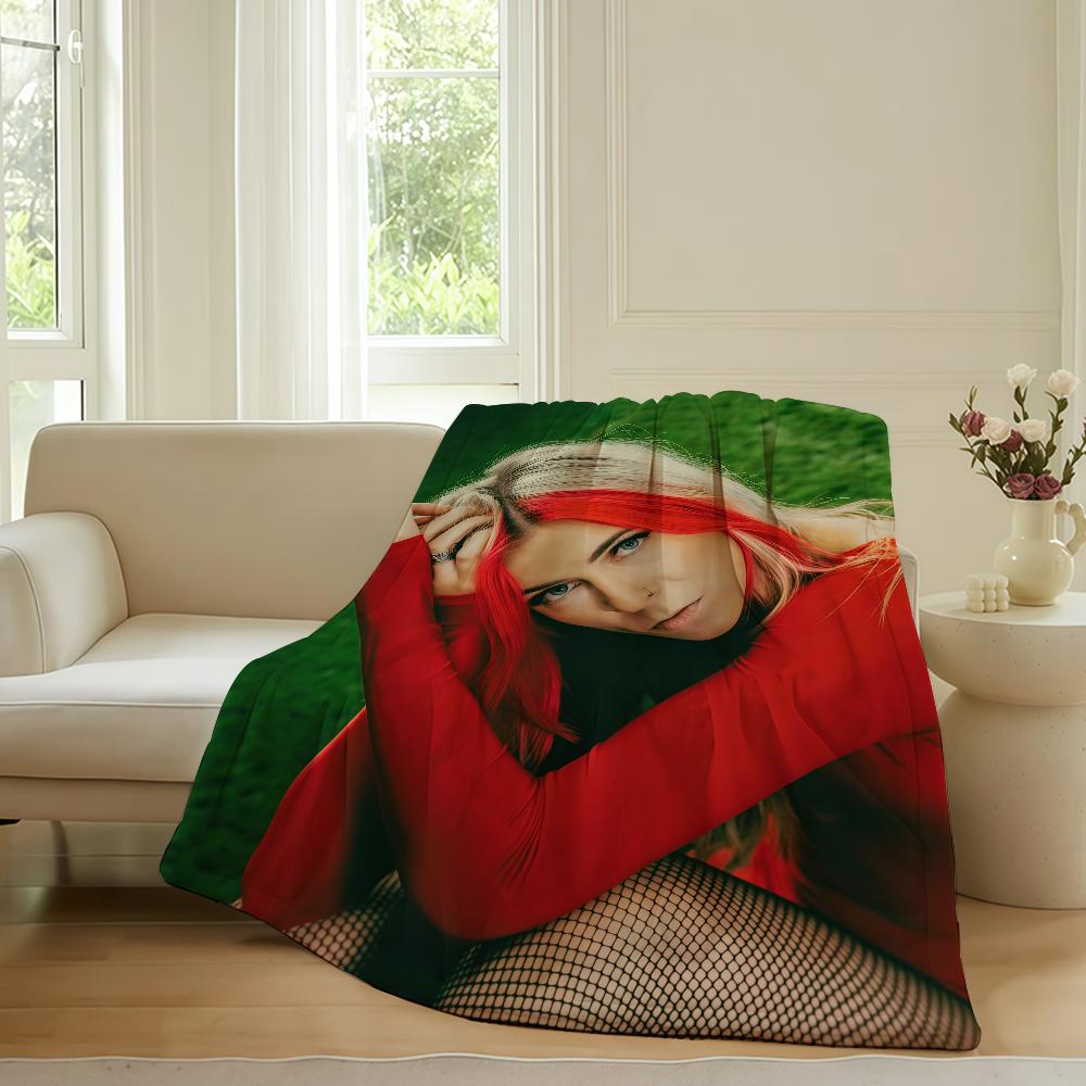 

Musician Taylor Acorn Blanket For Sofa Office Bed Plane Travel Sleep Read Relax Camping Soft And Warm 75x90cm