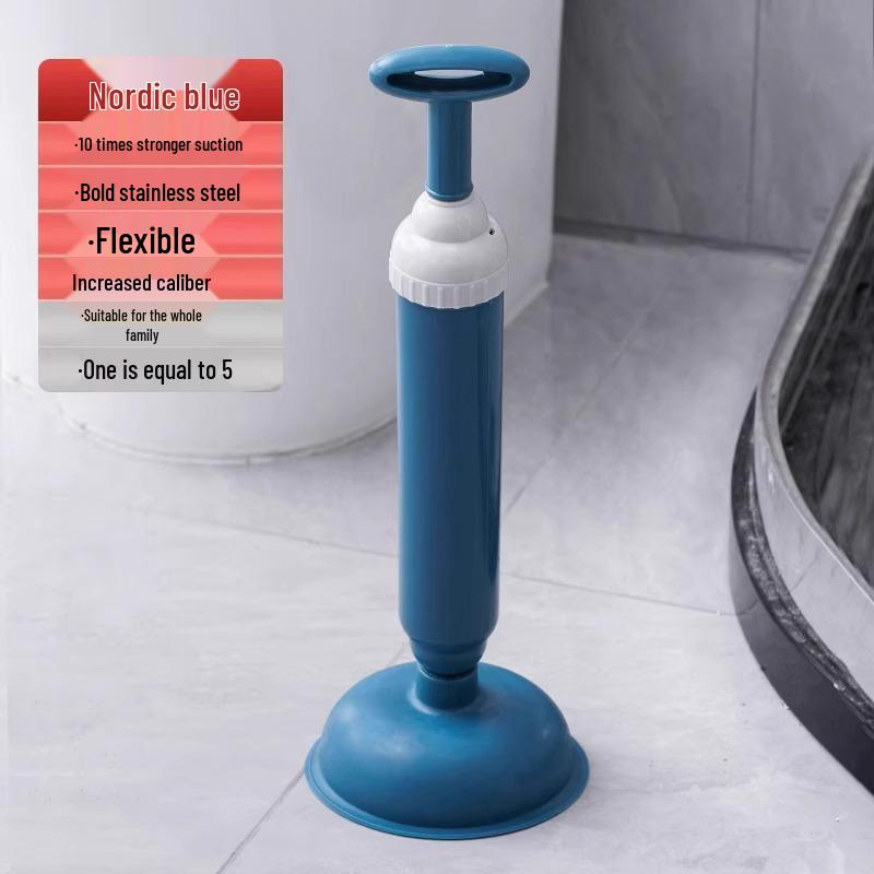 High-Pressure Toilet and Sewer Unclogging Tool