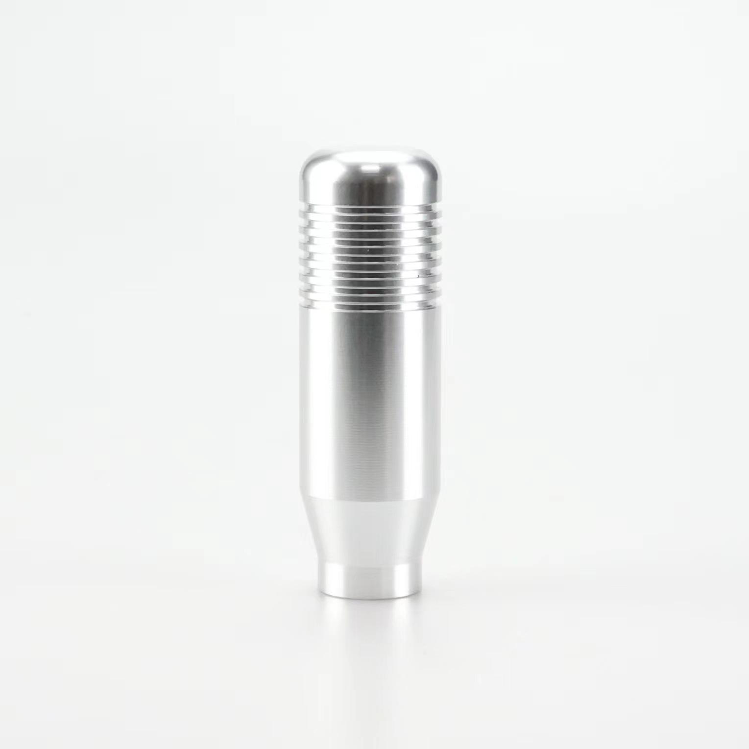 

Универсальная автомобильная алюминиевая ручка переключения передач, рычаг переключения передач, ручка переключения передач, аксессуары для салона автомобиля серебряный