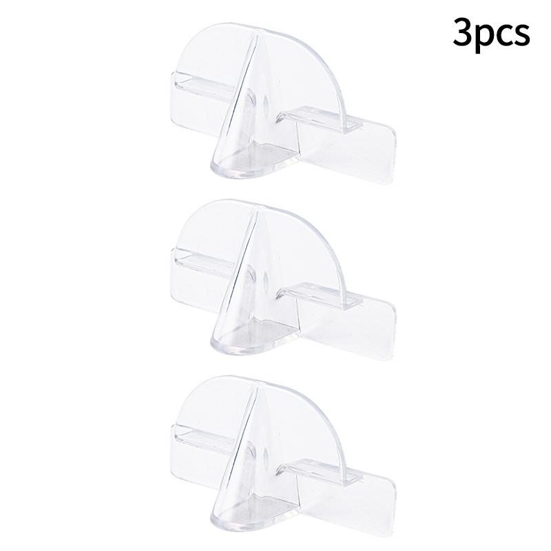 1/3/5/10pcs Glasses Storage Rack Transparent Color Wall-Mounted Sunglasses Storage Holder Glasses Display Rack Home Decoration