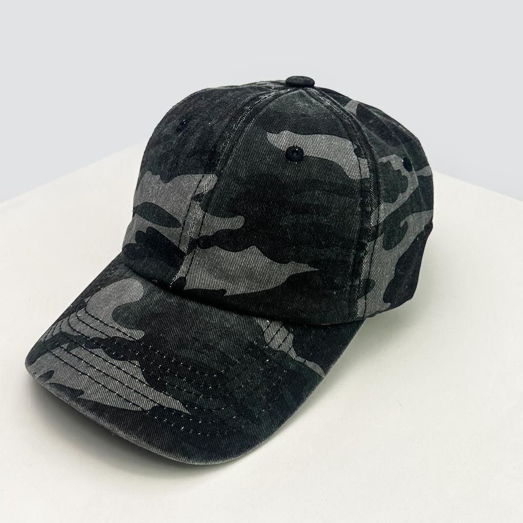 Baseball Style American Camo Street Urban Women  Men For Neutral Gender Fresh Caps Peaked Hats Sunshade Retro Versatile Personal Sports Fashion