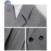 Children's Medium-Thick Wool Coats; Fall/Winter Boys' Quilted Wool Trench Coats