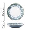Zhishi Nordic Retro Ceramic Dinner Plate