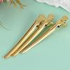 12Pcs Stainless Steel Hair Clips for Sectioning Thick Thin Hair Salon Hairdressing Dying Cutting Styling Makeup Face Washing