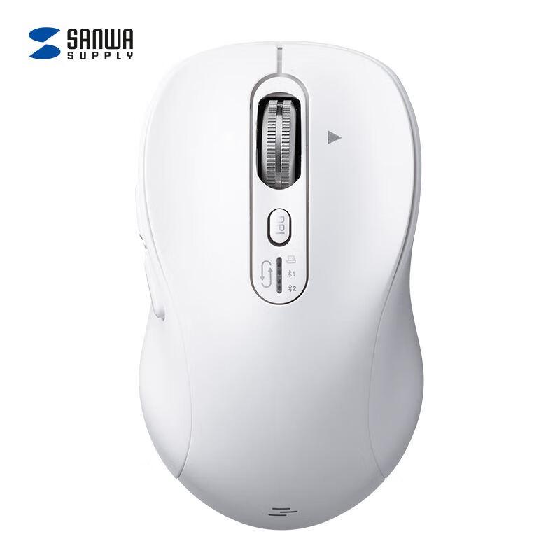 

Sanwa Rechargeable 2.4G/Bluetooth Dual Mode 4-Way Scroll Mouse