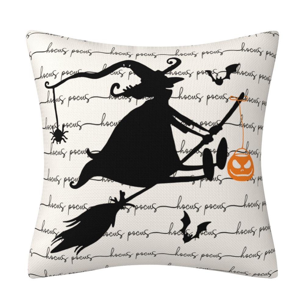 

New Halloween Pillowcase Home Decor Pillow Sofa Cushion Cover 45 * 45Cm (excluding pillow core)