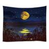 Night Sky Moon Decorative Tapestry Office Living Room Decoration Home Wall Tapestry