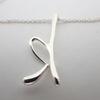 [Used] TIFFANY/Tiffany 925 Initial/K Pendant/Necklace/g515-21
