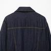 2026 Spring New European and American Cross-border Women's Clothing Street Fashion Flip Short Denim Shirt w085 360559
