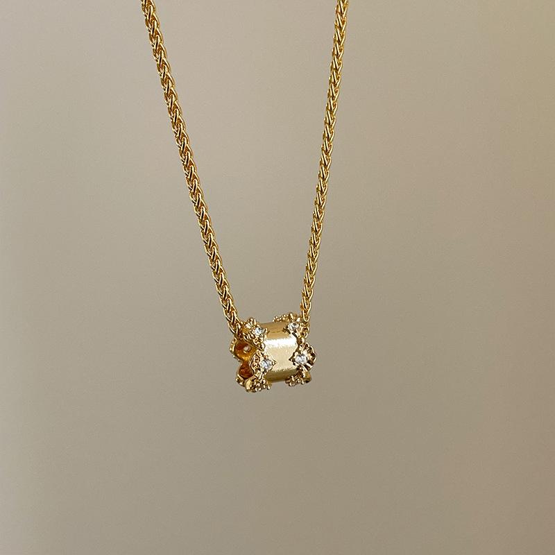 

Легкое роскошное ожерелье в стиле ретро с подвеской на талию, женское, простое, модное, универсальное, на шею, на свитер