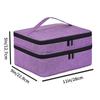 Nail Polish & Essential Oil Travel Bag - Holds 42 Bottles, Large Capacity, Multi-functional Storage Handbag