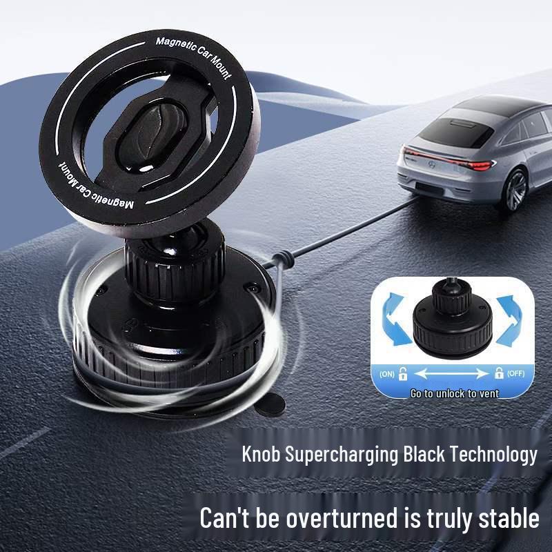 360° drehbarer magnetischer Handyhalter für das Armaturenbrett im Auto
