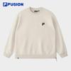 FILA FUSION Unisex Trendy Knit Pullover Sweatshirt