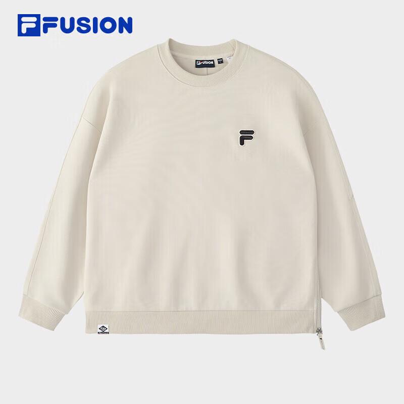 FILA FUSION Unisex Trendy Knit Pullover Sweatshirt