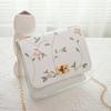 Women's bag new autumn trend fashion embroidered shoulder messenger chain bag