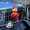 New Year shaking head God of Wealth Pilot Clip Car Air Vent Freshener perfume Automobile Interior Aromatherapy Diffuser Clip