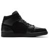 Jordan 1 Mid Black Dark Smoke Grey 554724-064