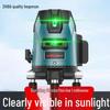 High-Precision Outdoor Green Laser Level - 2, 3, or 5 Lines with Infrared Automatic Leveling