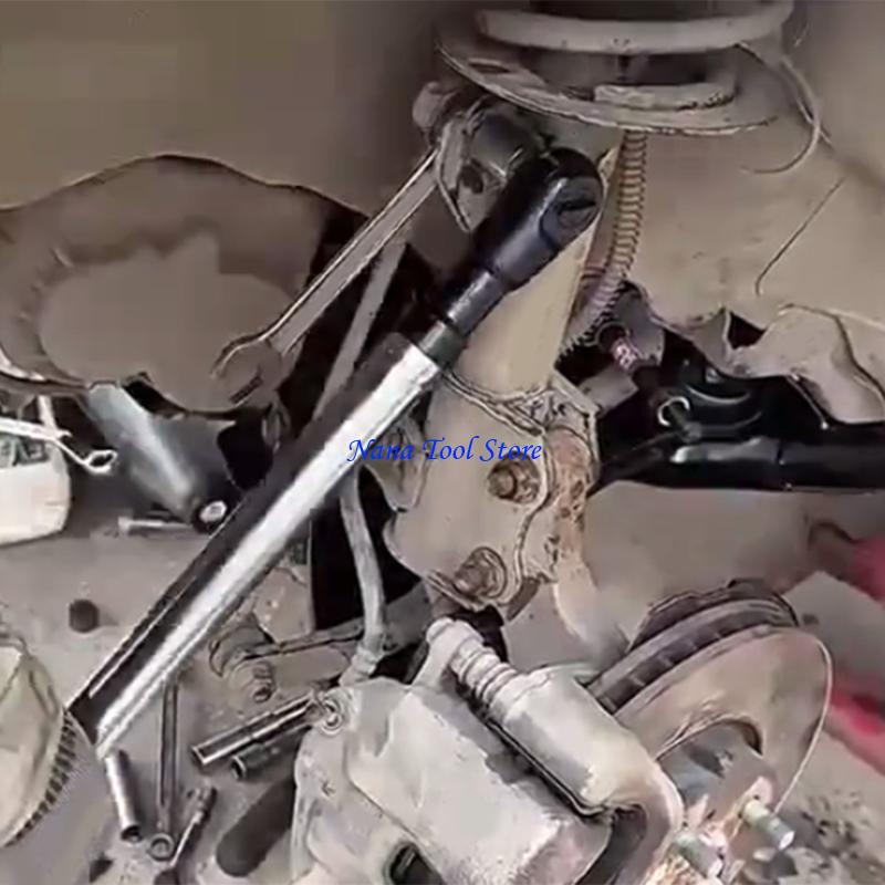 

31GJ High Torque Ratchet Wrench 4 Conversion Heads Offset Design Tight Space Access China Mainland