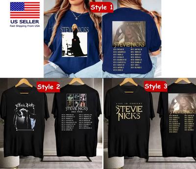 FAST SHIP 3 STYLE Stevie Nicks 2026 Live In Concert Tour T-Shirt Tour Merch