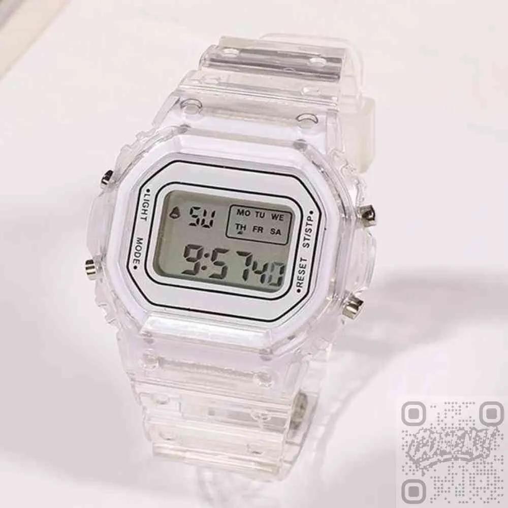Keep the Up Transparent Digital Wristwatch Transparent Wristwatch Digital Watch Watch Transparent digital watch
