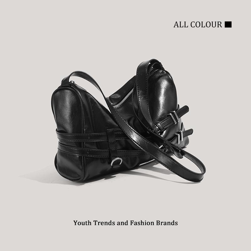 Autumn and Winter Sweet and Cool Locomotive Bag Niche Design Tote Bag Fashion Versatile Commuter Shoulder Messenger Bag