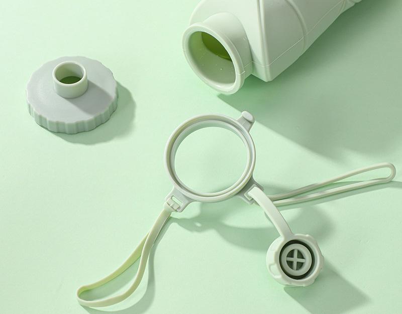 1Pcs Outdoor Silicone Folding Water Cup Portable Outdoor Sports Water Cup Travel Coffee Cup Anti Drop Car Gift Cup