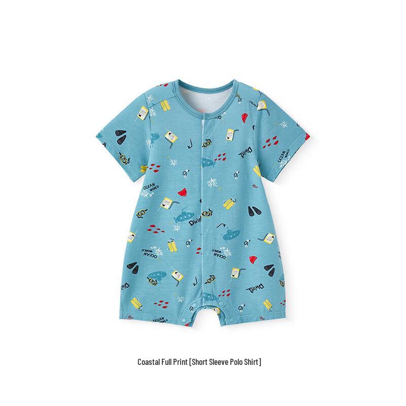 YEEHOO Baby Unisex 3/4 Sleeve Jumpsuit