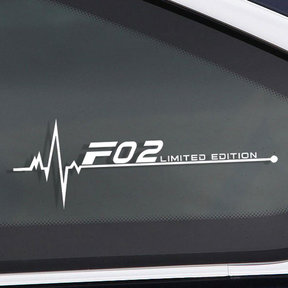 DSYCAR 1Pcs For BMW F01 F02 F07 F10 F15 F16 F20 F25 F30 F31 F34 F45 F46 F48 F82 F85 F87 Car Side Window Stickers