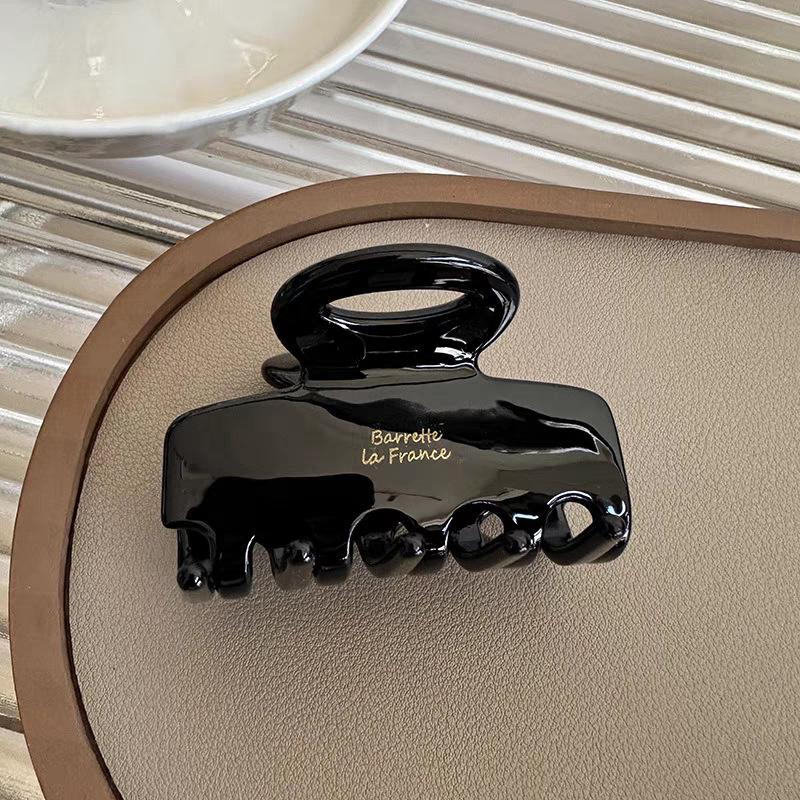 1pc Korean version gold standard wisp empty square high-end sense vinegar grip clip hair accessories hair clip for women