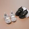 New girls' sandals, children's shoes, sports mesh shoes, breathable summer girls' beach shoes, versatile shoes for older children